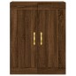 vidaXL Armadietti a Parete 2 pz Rovere Marrone in Legno Multistrato vidaXL Armadietti a Parete 2 pz Rovere Marrone in Legno Multistrato