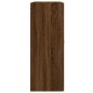 vidaXL Armadietti a Parete 2 pz Rovere Marrone in Legno Multistrato vidaXL Armadietti a Parete 2 pz Rovere Marrone in Legno Multistrato