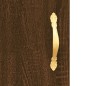 vidaXL Armadietti a Parete 2 pz Rovere Marrone in Legno Multistrato vidaXL Armadietti a Parete 2 pz Rovere Marrone in Legno Multistrato