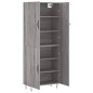 vidaXL Credenza Grigio Sonoma 69,5x34x180 cm in Legno Multistrato vidaXL Credenza Grigio Sonoma 69,5x34x180 cm in Legno Multistrato