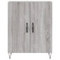 vidaXL Credenza Grigio Sonoma 69,5x34x180 cm in Legno Multistrato vidaXL Credenza Grigio Sonoma 69,5x34x180 cm in Legno Multistrato