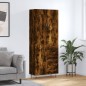 vidaXL Credenza Rovere Fumo 69,5x34x180 cm in Legno Multistrato vidaXL Credenza Rovere Fumo 69,5x34x180 cm in Legno Multistrato