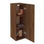 Mobile TV Rovere Marrone 30,5x30x90 cm in Legno Ingegnerizzato Mobile TV Rovere Marrone 30,5x30x90 cm in Legno Ingegnerizzato