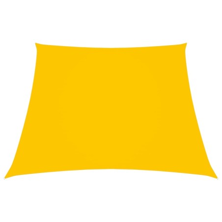 Parasole a Vela in Tela Oxford a Trapezio 3/5x4 m Giallo