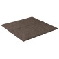 Pannelli Murali 12 pz Tortora 30x30 cm in Tessuto 1,08 m² Pannelli Murali 12 pz Tortora 30x30 cm in Tessuto 1,08 m²