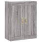 vidaXL Armadietti a Parete 2 pz Grigio Sonoma in Legno Multistrato vidaXL Armadietti a Parete 2 pz Grigio Sonoma in Legno Multistrato