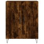 vidaXL Credenza Rovere Fumo 69,5x34x180 cm in Legno Multistrato vidaXL Credenza Rovere Fumo 69,5x34x180 cm in Legno Multistrato