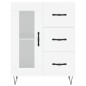 vidaXL Credenza Bianca 69,5x34x180 cm in Legno Multistrato vidaXL Credenza Bianca 69,5x34x180 cm in Legno Multistrato