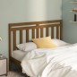 vidaXL Testiera per Letto ambra 126x4x100 cm in Legno Massello di Pino vidaXL Testiera per Letto ambra 126x4x100 cm in Legno Massello di Pino