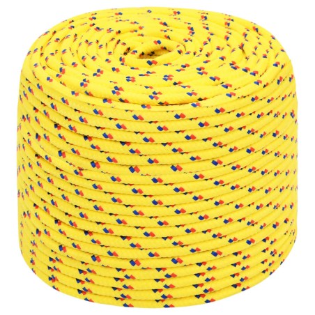vidaXL Corda Nautica Gialla 8 mm 100 m in Polipropilene