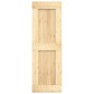 vidaXL Porta Scorrevole con Set Hardware 70x210 cm Legno Massello Pino vidaXL Porta Scorrevole con Set Hardware 70x210 cm Legno Massello Pino