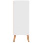 vidaXL Credenza Bianca 60x30x72 cm in Legno Multistrato vidaXL Credenza Bianca 60x30x72 cm in Legno Multistrato