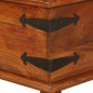 vidaXL Tavolino da Salotto in Legno Acacia Finitura Miele 80x80x40 cm