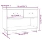 Mobile Porta TV Miele 90x40x60 cm in Legno Massello di Pino