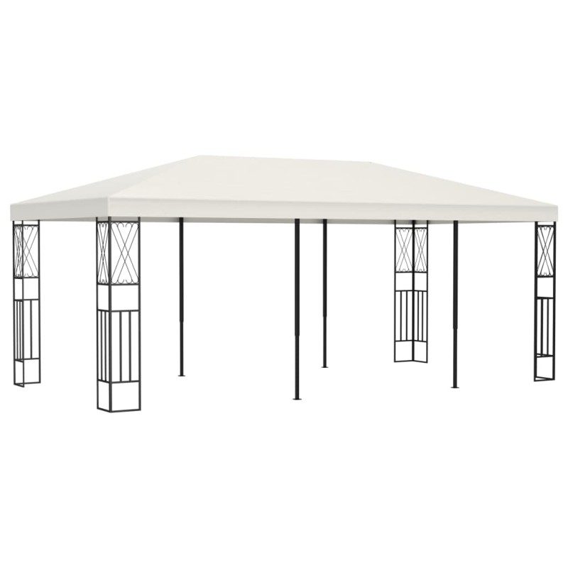 vidaXL Gazebo 3x6 m Crema in Tessuto vidaXL Gazebo 3x6 m Crema in Tessuto