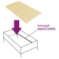 vidaXL Rete a Doghe con 17 Doghe 120x200 cm vidaXL Rete a Doghe con 17 Doghe 120x200 cm