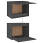 vidaXL Mobili Porta TV 5 pz Grigi in Legno Massello di Pino