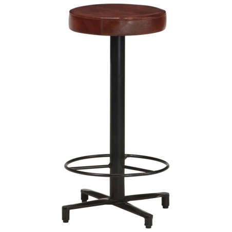 vidaXL Sgabelli da Bar 2 pz 66 cm in Vera Pelle