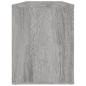 Scarpiera Grigio Sonoma 100x35x45 cm in Legno Multistrato Scarpiera Grigio Sonoma 100x35x45 cm in Legno Multistrato