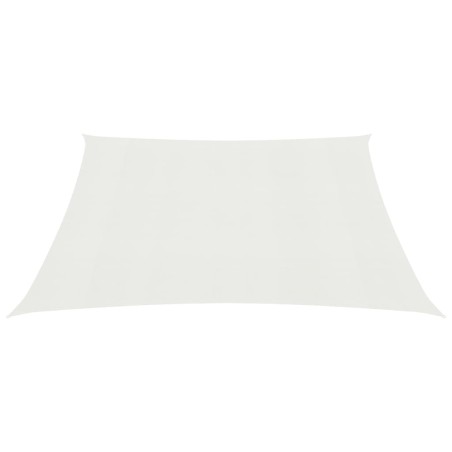vidaXL Vela Parasole 160 g/m² Bianca 4x4 m in HDPE