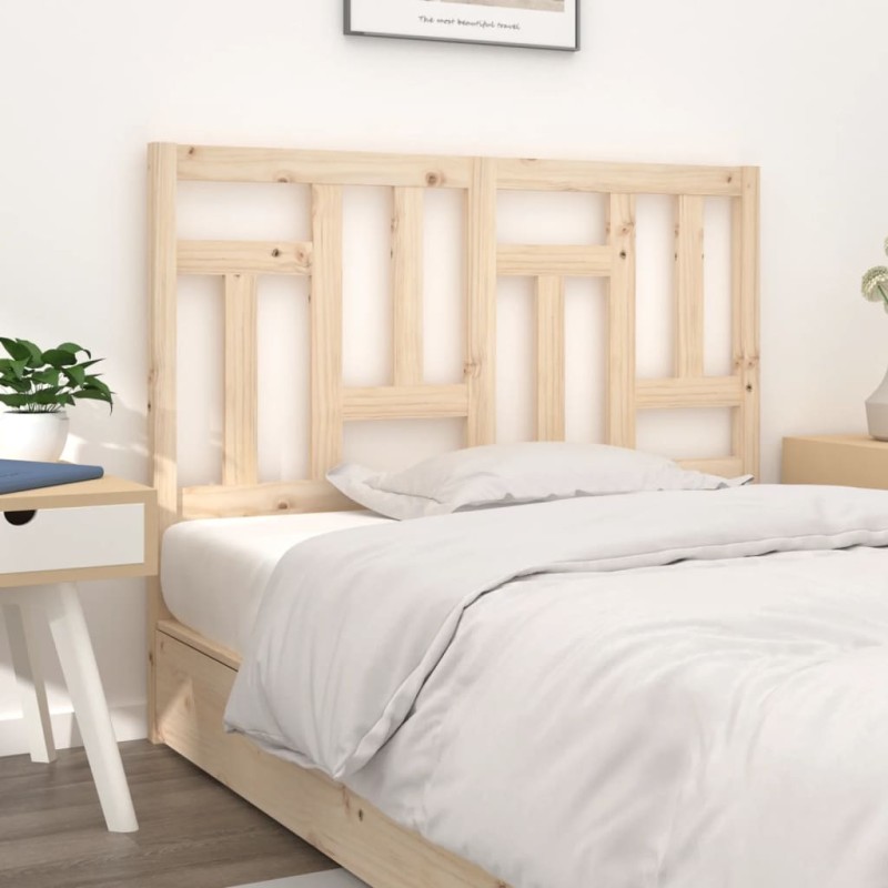 Testiera per Letto 155,5x4x100 cm in Legno Massello di Pino Testiera per Letto 155,5x4x100 cm in Legno Massello di Pino
