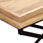vidaXL Tavolino da Salotto in Legno Massello di Mango 110x55x42 cm vidaXL Tavolino da Salotto in Legno Massello di Mango 110x55x42 cm