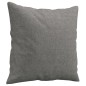 vidaXL Cuscini Decorativi 2 pz Grigio Scuro 40x40 cm in Tessuto
