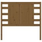 Testiera per Letto Miele 106x4x100 cm in Legno Massello di Pino Testiera per Letto Miele 106x4x100 cm in Legno Massello di Pino