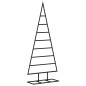 vidaXL Albero di Natale Decorativo in Metallo Nero 125 cm vidaXL Albero di Natale Decorativo in Metallo Nero 125 cm