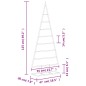 vidaXL Albero di Natale Decorativo in Metallo Nero 125 cm vidaXL Albero di Natale Decorativo in Metallo Nero 125 cm