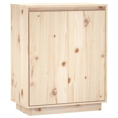 Credenza 60x34x75 cm in Legno Massello di Pino
