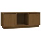 Mobile TV Miele 110,5x35x44 cm in Legno Massello di Pino Mobile TV Miele 110,5x35x44 cm in Legno Massello di Pino