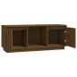 Mobile TV Miele 110,5x35x44 cm in Legno Massello di Pino Mobile TV Miele 110,5x35x44 cm in Legno Massello di Pino