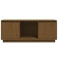 Mobile TV Miele 110,5x35x44 cm in Legno Massello di Pino Mobile TV Miele 110,5x35x44 cm in Legno Massello di Pino