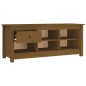 Scarpiera Miele 110x38x45,5 cm in Legno Massello di Pino Scarpiera Miele 110x38x45,5 cm in Legno Massello di Pino