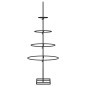 vidaXL Albero di Natale Decorativo in Metallo Nero 60 cm vidaXL Albero di Natale Decorativo in Metallo Nero 60 cm