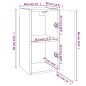 Mobili TV 7 pz Rovere Marrone 30,5x30x60cm in Legno Multistrato Mobili TV 7 pz Rovere Marrone 30,5x30x60cm in Legno Multistrato
