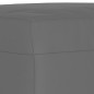vidaXL Poggiapiedi Grigio Scuro 70x55x41 cm in Tessuto Microfibra vidaXL Poggiapiedi Grigio Scuro 70x55x41 cm in Tessuto Microfibra
