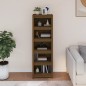 Libreria Marrone Miele 50x35x154 cm in Legno Massello di Pino Libreria Marrone Miele 50x35x154 cm in Legno Massello di Pino
