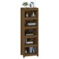 Libreria Marrone Miele 50x35x154 cm in Legno Massello di Pino Libreria Marrone Miele 50x35x154 cm in Legno Massello di Pino