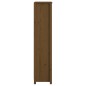 Libreria Marrone Miele 50x35x154 cm in Legno Massello di Pino Libreria Marrone Miele 50x35x154 cm in Legno Massello di Pino