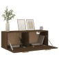 Mobile Pensile Rovere Marrone 100x36,5x35 cm Legno Multistrato Mobile Pensile Rovere Marrone 100x36,5x35 cm Legno Multistrato