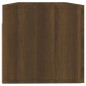 Mobile Pensile Rovere Marrone 100x36,5x35 cm Legno Multistrato Mobile Pensile Rovere Marrone 100x36,5x35 cm Legno Multistrato