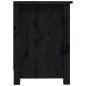 Mobile Porta TV Nero 103x36,5x52 cm in Legno Massello di Pino Mobile Porta TV Nero 103x36,5x52 cm in Legno Massello di Pino
