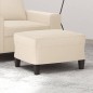 vidaXL Poggiapiedi Beige 60x50x41 cm in Tessuto Microfibra vidaXL Poggiapiedi Beige 60x50x41 cm in Tessuto Microfibra