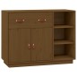 Credenza Miele 98,5x40x75 cm in Legno Massello di Pino Credenza Miele 98,5x40x75 cm in Legno Massello di Pino