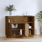 Credenza Miele 98,5x40x75 cm in Legno Massello di Pino Credenza Miele 98,5x40x75 cm in Legno Massello di Pino