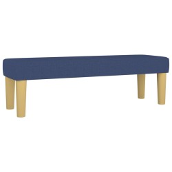 vidaXL Panca Blu 100x30x30 cm in Tessuto