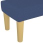 vidaXL Panca Blu 100x30x30 cm in Tessuto vidaXL Panca Blu 100x30x30 cm in Tessuto