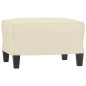 vidaXL Set di Divani 4 pz con Cuscini crema in Similpelle vidaXL Set di Divani 4 pz con Cuscini crema in Similpelle